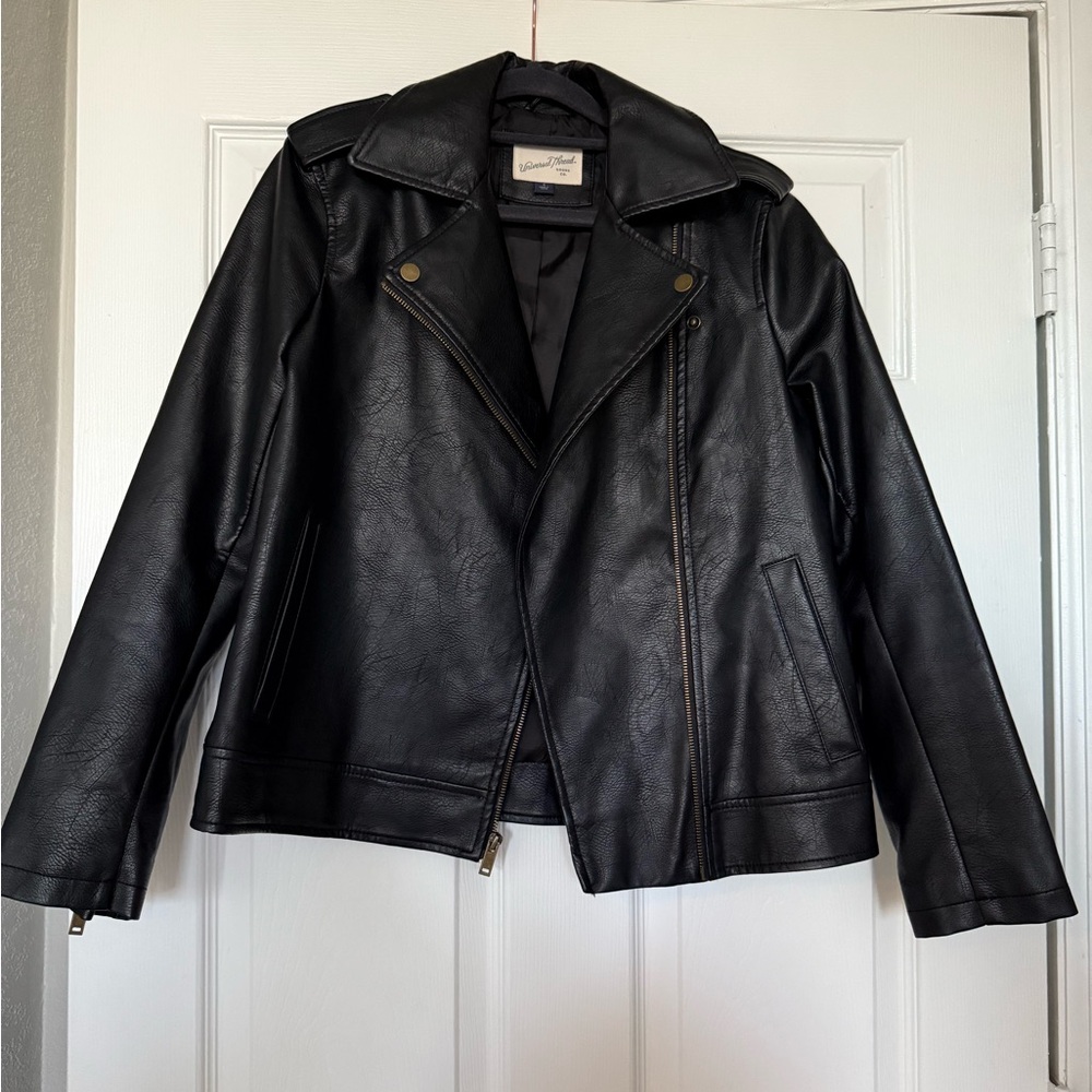Universal Thread Black Leather Jacket 🖤
